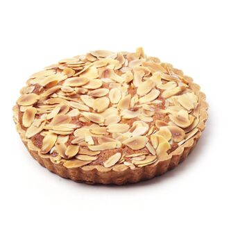 Raspberry Almond Tartlet (parve, contains nuts), 3" individual round (each)